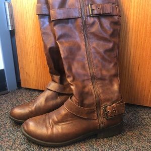 Brown High Boots